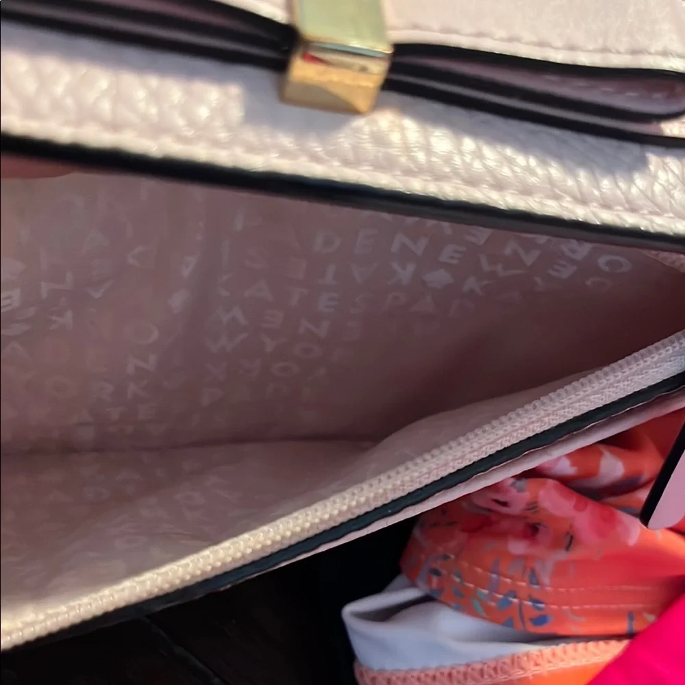 Kate Spade Pink and Gold Bow Clutch - Picture 15 of 16